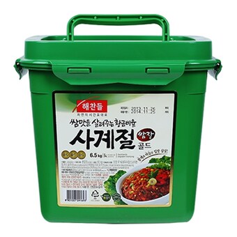 해찬들 사계절 <b>쌈장</b> 6.5kg