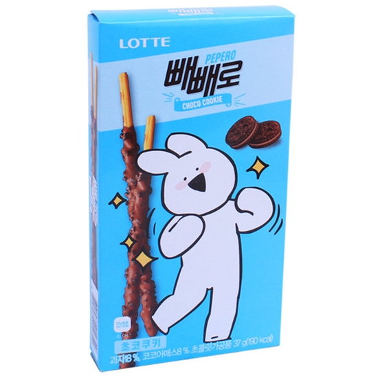 롯데제과 초코쿠키 빼빼로 37g (20개)