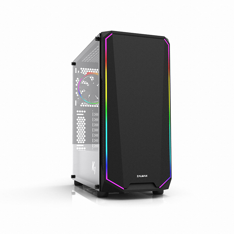 잘만 K1 SPECTRUM RGB 강화유리_이미지