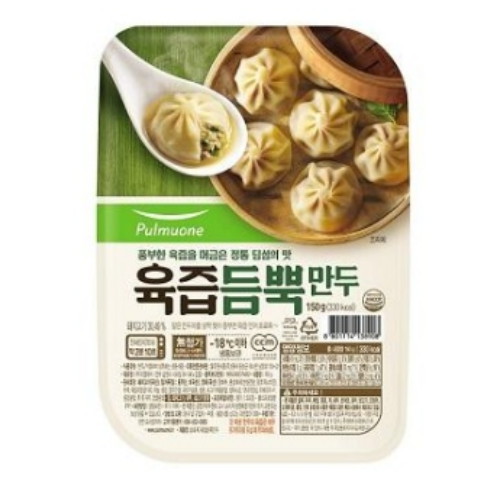 풀무원 육즙듬뿍만두 150g (8개)_이미지