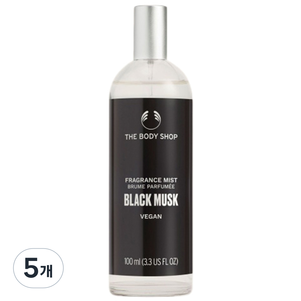 더바디샵 블랙 머스크 후레그런스 미스트 머스크향 100ml (5개)_이미지