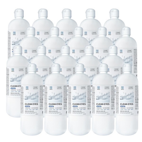 깨끗한아이 렌즈 식염수 500ml (20개)