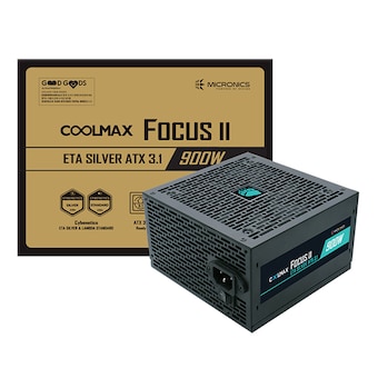 마이크로닉스 <b>COOLMAX</b> FOCUS II 900W ETA실버 ATX3.1