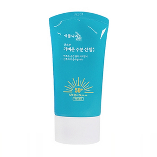 식물나라 산소수 가벼운 수분 선 젤 로션 튜브형 60ml (1개)_이미지