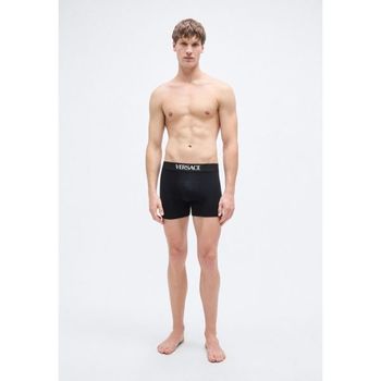 베르사체 ESSENTIAL LOGO 3 PACK Trunks black 7523954