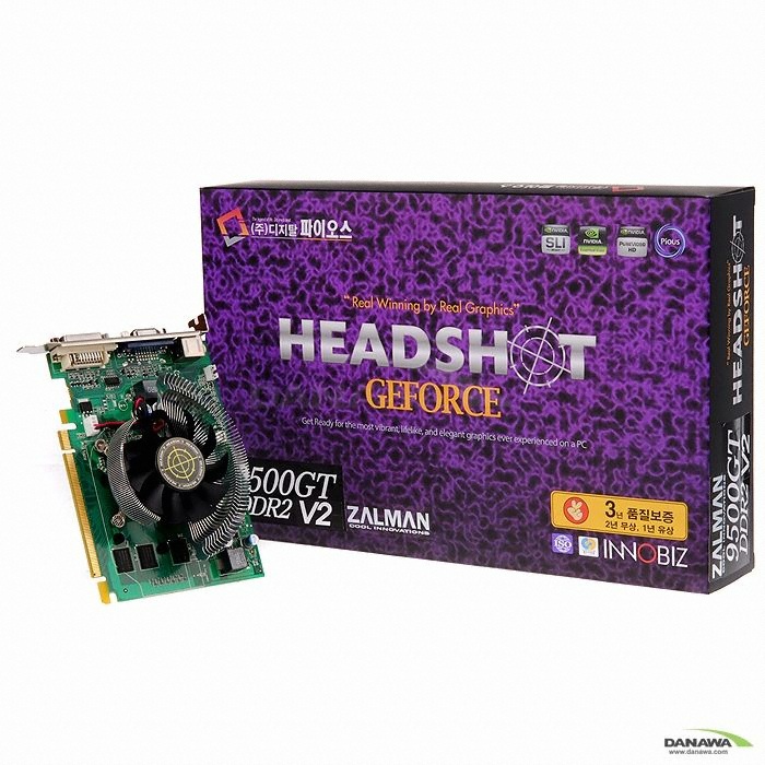 DigitalPious 지포스 9500GT 헤드샷 V2 512MB 잘만_이미지