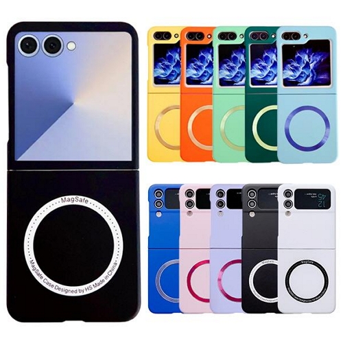 수나르  갤럭시Z 플립6 컬러풀 맥세이프 슬림 하드 케이스