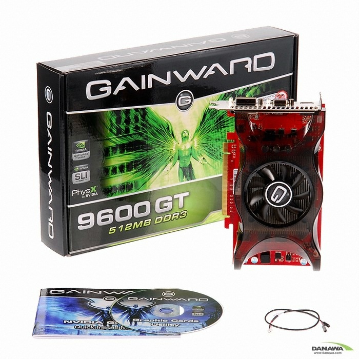 GAINWARD 지포스 9600GT Green Edition HDMI 512MB 디지탈파이오스_이미지
