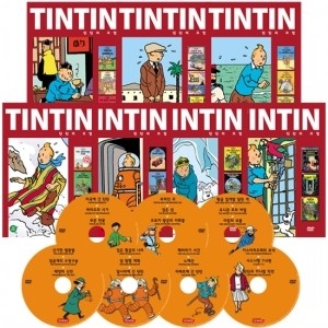 스크린에듀케이션  (DVD타이틀) TINTIN 틴틴의 모험 1집 7종 세트