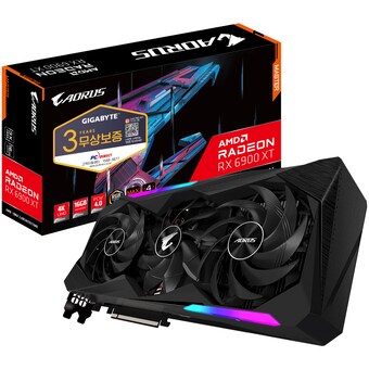 GIGABYTE AORUS 라데온 RX 6900 XT MASTER V2 D6 16GB 피씨디렉트