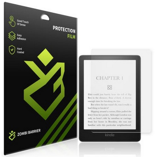 좀비베리어 아마존 킨들 페이퍼화이트 6.8 2021 올레포빅 고광택 액정보호필름 (액정 2매)_이미지