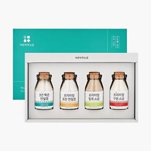 비온뒤첫소금 첫소금 시그니처 소금 선물세트 (소금 4종)이미지입니다. 누르면 해당 게시물로 새창이동합니다.