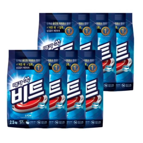 비트 일반용 리필 2.5kg (8개)_이미지