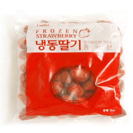 랜시푸드 냉동딸기 1kg (10개)_이미지