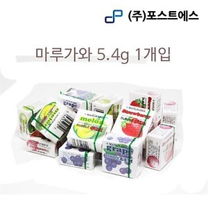 마루가와 마루가와 버블껌 5.4g 4가지맛 1개입 랜덤_이미지
