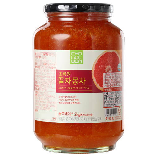 초록원 꿀자몽차 2kg이미지입니다. 누르면 해당 게시물로 새창이동합니다.