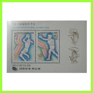 1985년 88 서울올림픽 3집 기념시트