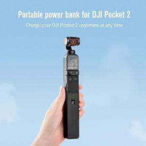 DJI 포켓 2 카메라 핸드 그립용 휴대용 충전 허브 오즈모 파워 뱅크 3200mAh 배터리 충전기 포켓 2 카메라 핸드 그립용_이미지