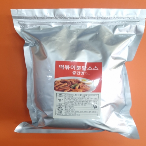 정푸드 떡볶이소스 중간맛 2kg 1개_이미지