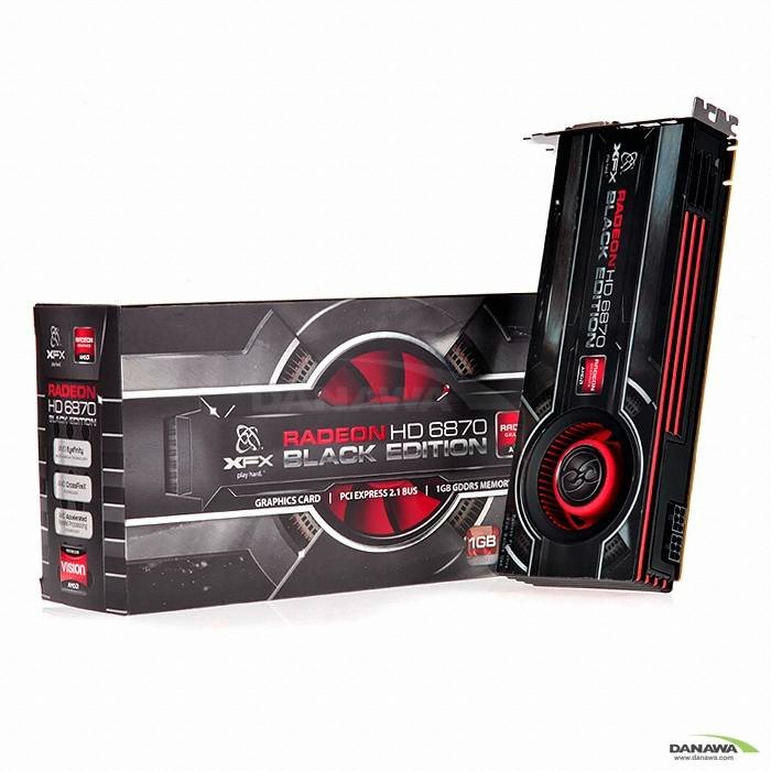 XFX �󵥿� HD 6870 Black Edition D5 1GB