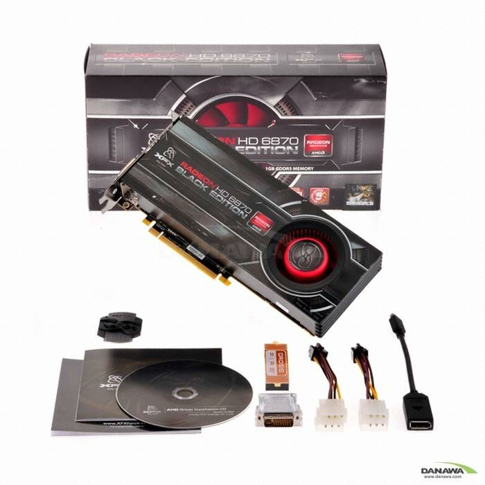 XFX �󵥿� HD 6870 Black Edition D5 1GB