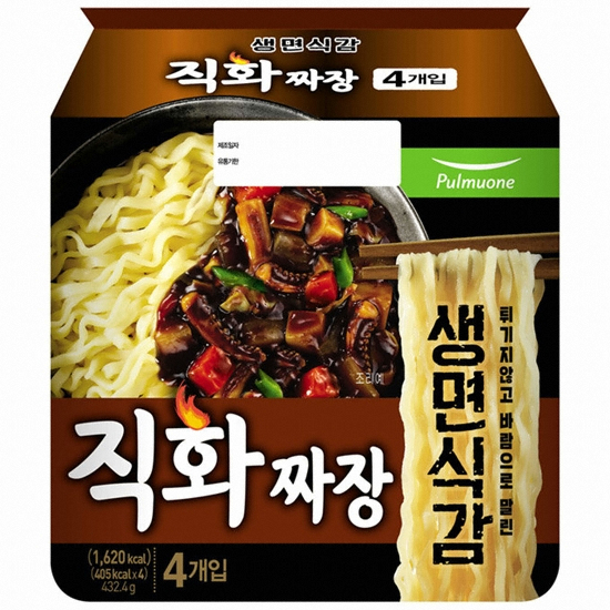 풀무원 생면식감 직화짜장 108.1g (32개)