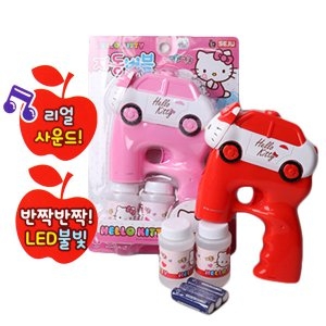 세주 헬로키티 자동 버블건_이미지