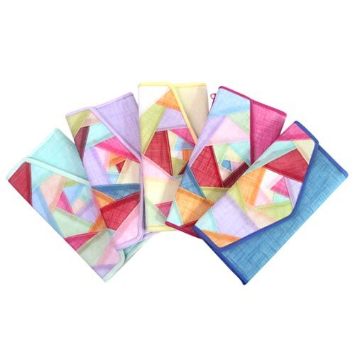  박씨상방 고급모시 조각보 장지갑B