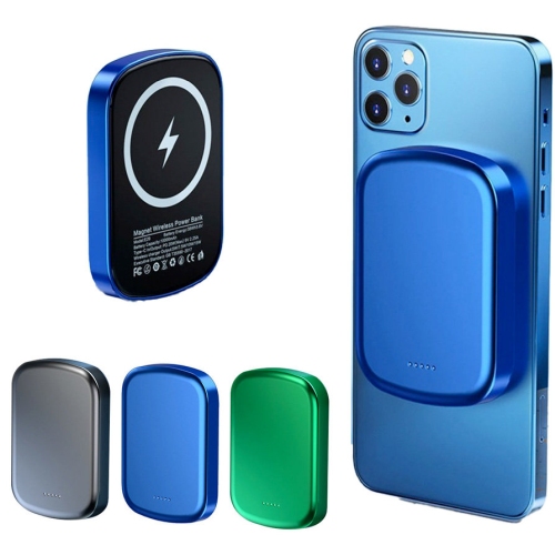 리예코퍼레이션 20W 맥세이프 메탈릭 보조배터리 8000mAh