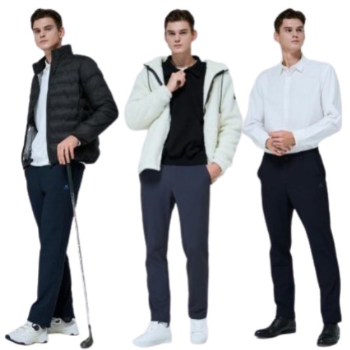 밀레(MILLET) 밀레골프 트리코트 본딩팬츠 3종세트