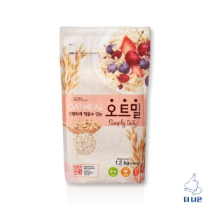  두보식품 오트밀 1.2kg [1개]