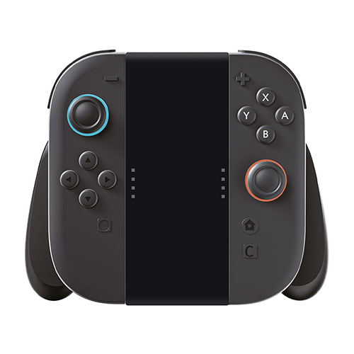 겜맥 닌텐도 스위치2 조이콘 충전 그립 블랙_이미지