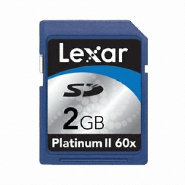 Lexar SD Platinum II 60X 2007 (2GB)