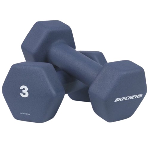 스케쳐스 와이드핏 육각 덤벨 세트 (3kg, 2개)_이미지