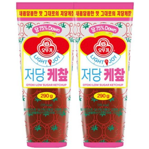 LIGHT&JOY 저당 케찹 290g이미지입니다. 누르면 해당 게시물로 새창이동합니다.