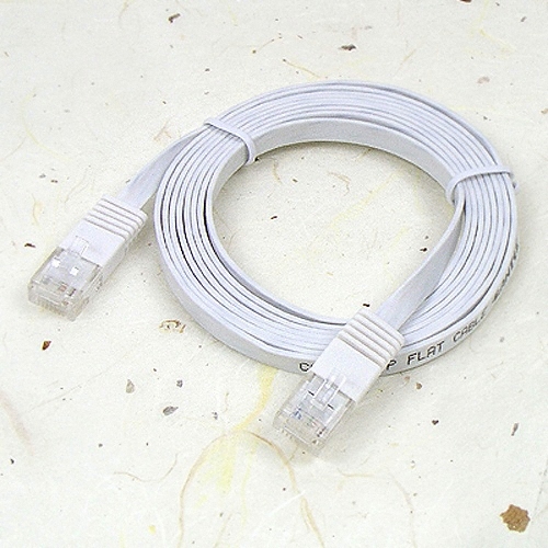 라이트컴 COMS CAT.6 평면 다이렉트 랜케이블 (BC364, 2m)_이미지