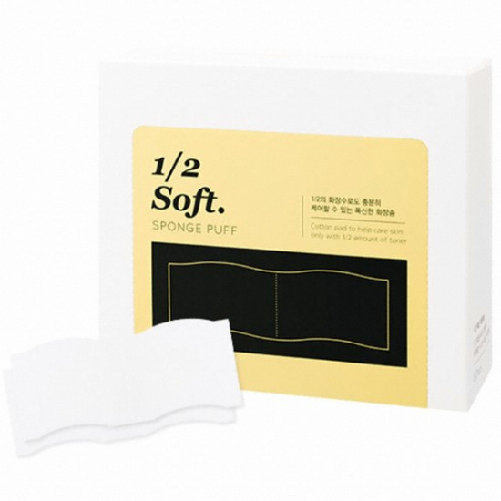 에이블C&C 미샤 1/2 폭신 화장솜 60매 (16개)