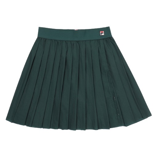 휠라 플리츠 스커트 FS2SKE2351F (FGR, 포레스트그린)_이미지