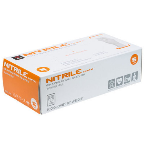 G클럽 니트릴장갑 화이트 100매