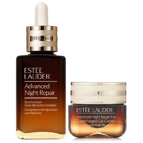 에스티로더 나이트 리페어 세트 (갈색병 세럼 75ml+아이 젤 크림 15ml)_이미지