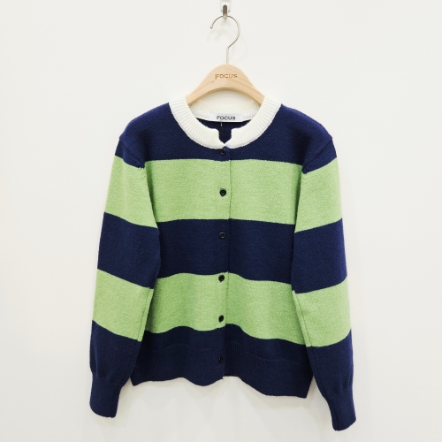 포커스 큰단배색니트 FS6A3KC3000GN_SH_이미지