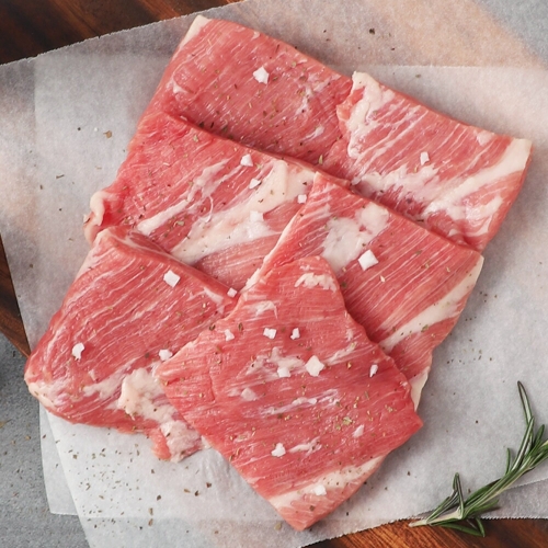 녹돈영농조합 고기장인백정 무항생제 한돈 통가브리살 400g [2개]