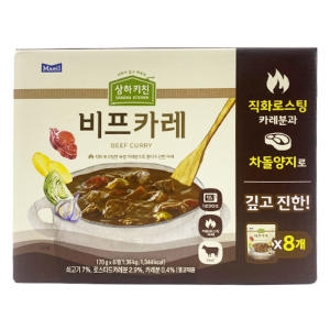 매일유업 상하키친 버터치킨카레 170g (8개)