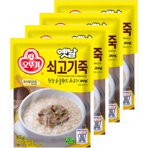 오뚜기 옛날 쇠고기죽 85g (4개)_이미지