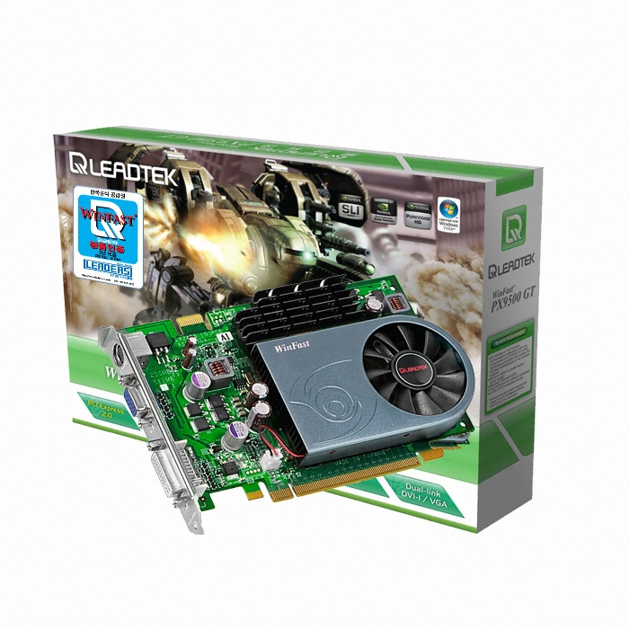 리드텍 WinFast 지포스 9500GT 오버에디션 DDR2 512MB 리더스CNS_이미지