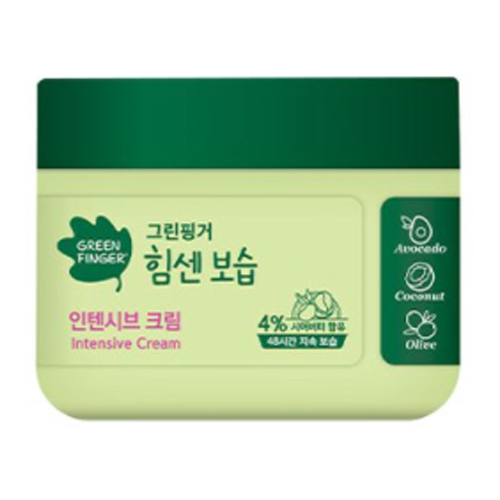 유한킴벌리 그린핑거 힘센보습 인텐시브 크림 300g (1개)