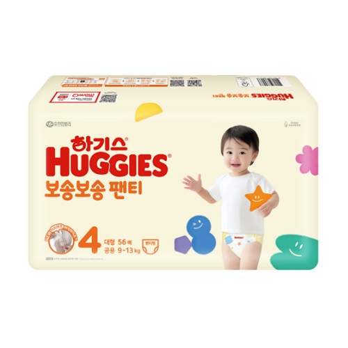 유한킴벌리 하기스 2024 보송보송 팬티형 4단계-공용 (112매)