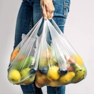 비닐쓰레기봉투 마트봉투 대 100장