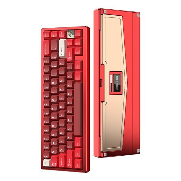 WOBKEY WOB ZEN65 Ultra 유무선 기계식 (레드)_이미지