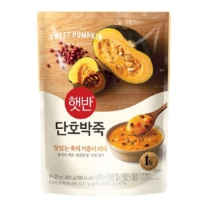 CJ제일제당 햇반 단호박죽 420g (12개)